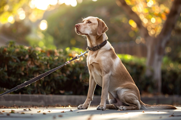הכלב עוצר בטיולים
