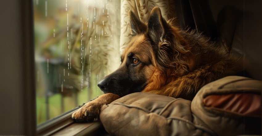 חרדת נטישה אצל כלבים