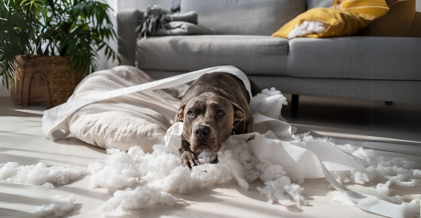 חרדת נטישה אצל כלבים