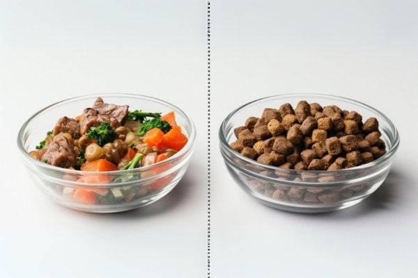 מזון טבעי או מזון יבש